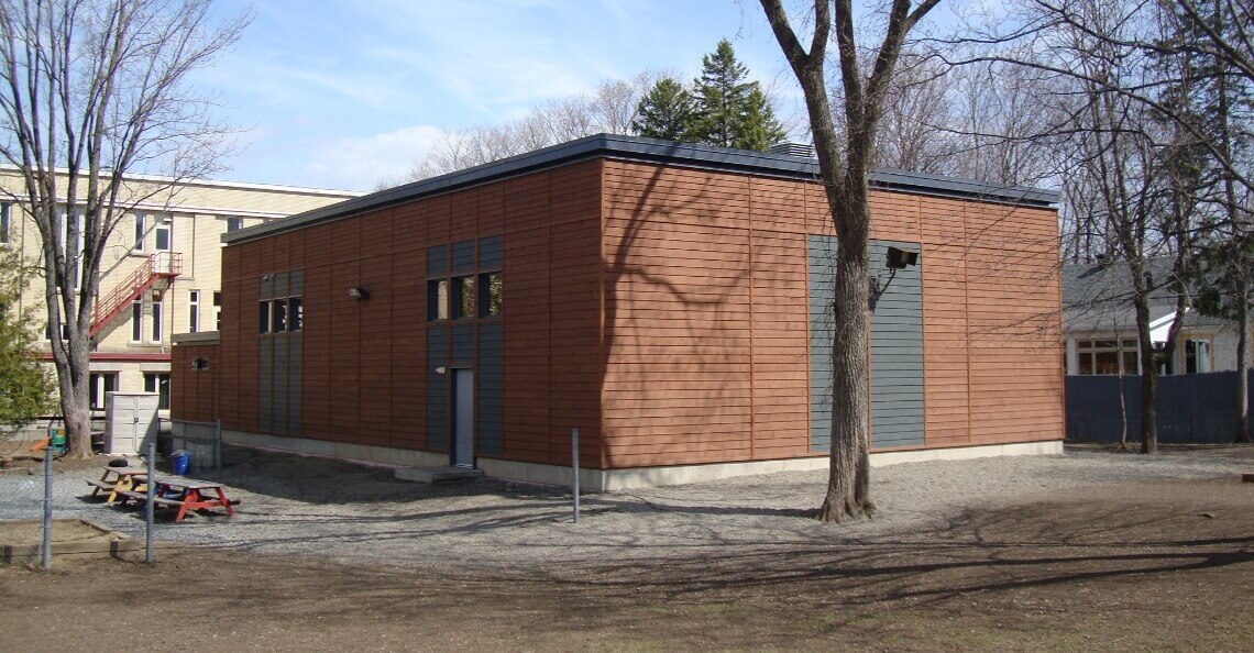 Vision school gym, Québec