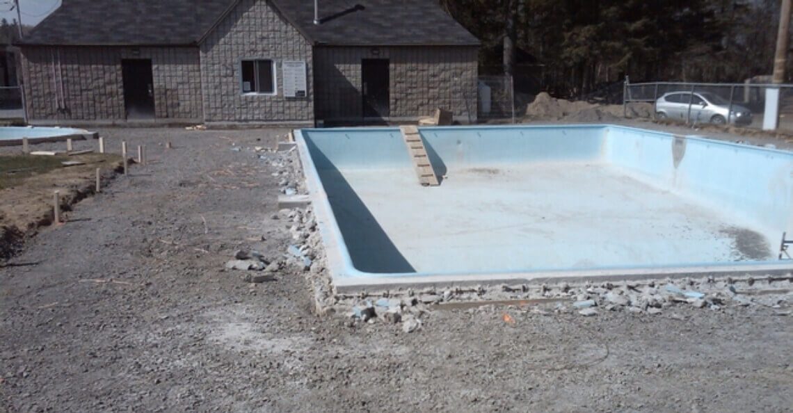 Outdoor pools, Quebec City